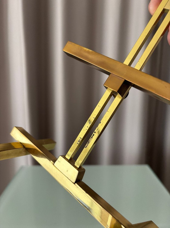 Raro Mini Cavalletto Vintage in Ottone – Regali, Brass (photo 6 of 6)