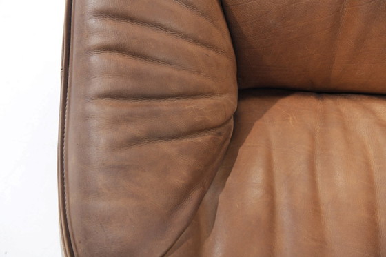 Image 1 of Prachtige vintage Ringo Sofa in leer van Gerard Van Den Berg voor Montis 1979