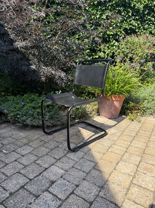 4 Fasem Vintage Chairs – eetkamerstoelen, Leather (photo 2 of 8)