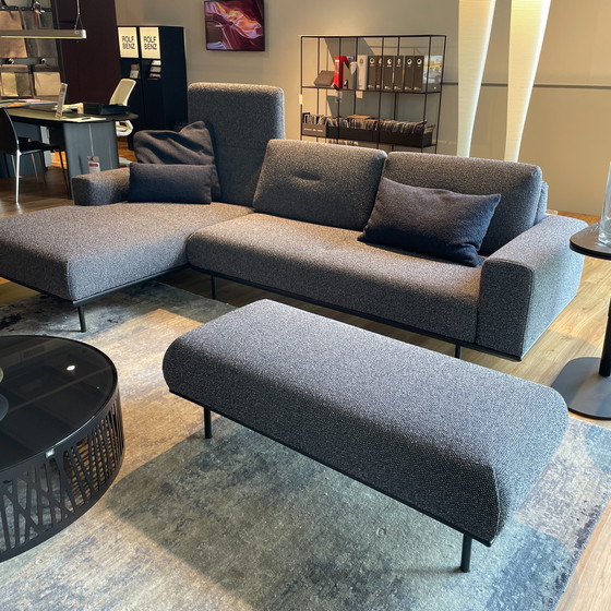 Image 1 of Rolf Benz Yuna corner sofa with ottoman