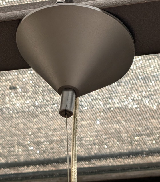 Glazen Kogel Hanglamp – Hanglampen, Iron, Plastic (photo 4 of 7)