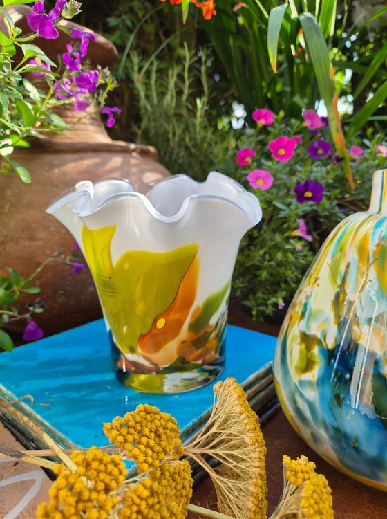 2 Fidrio Handmade Design Vases - Colori Collection – Glass (photo 9 of 17)
