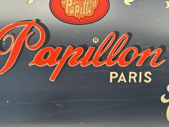Image 1 of Vintage Papillon Paris reclame spiegel