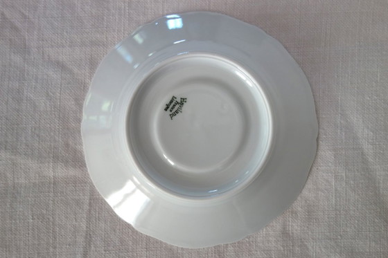 Image 1 of 8 vintage Haviland Limoges Eglantine pattern coffee cups