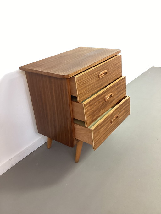 Vintage Teak Drawer Cabinet 1960s