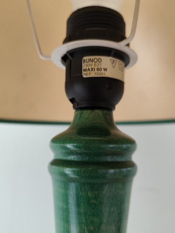 Image 1 of Lámpara de madera verde
