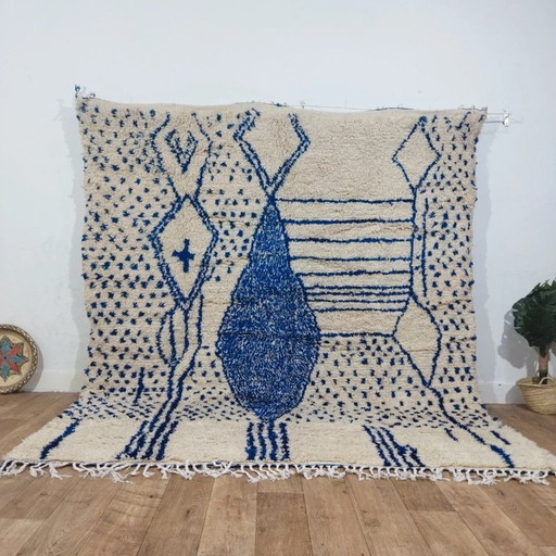 Tapis Berbère Beni Ouarain en Laine 