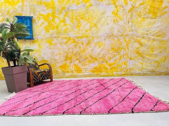 Alfombra bereber tradicional decorada a mano 200cmx300cm – Wool, Bohemian (photo 8 of 9)