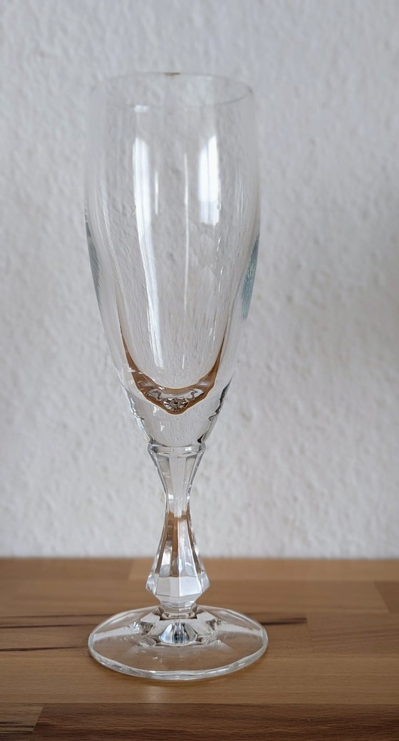 Set di 6 bicchieri, flûte da champagne, bicchieri da prosecco, cristallo – Bicchieri e caraffe, Crystal, Glass (photo 4 of 6)