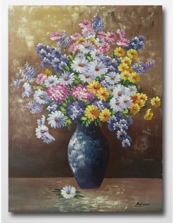Wild Daisies – Paintings & Drawings, Canvas (photo 5 of 5)
