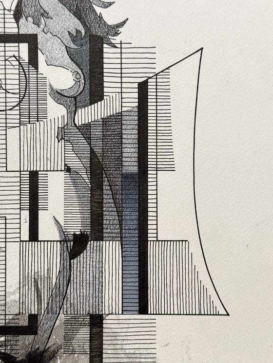 Image 1 of Eugène Eechaut (1928-2019) Diptych 1980