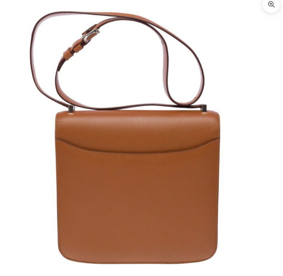 Image 1 of Borsa HERMES 2002 in cuoio dorato - 101272