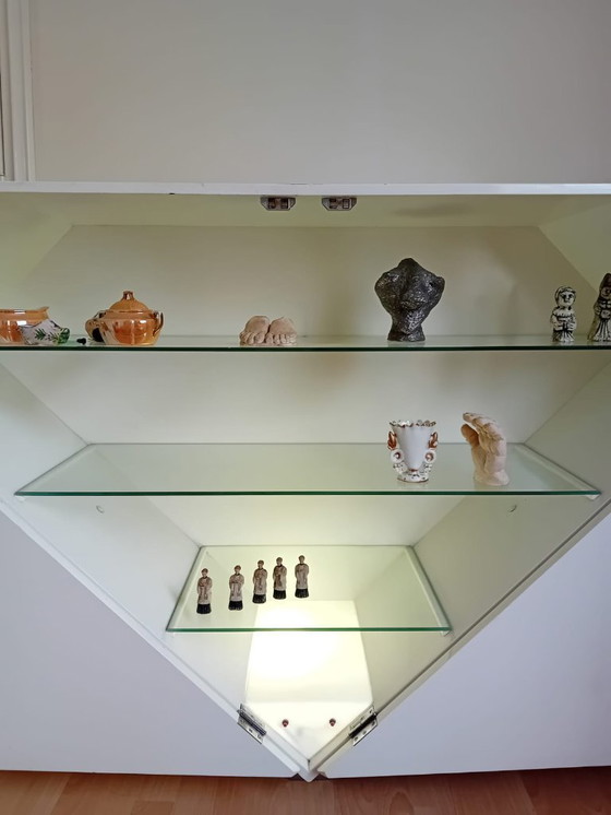 Image 1 of Vitrinekast dressoir 80er jaren