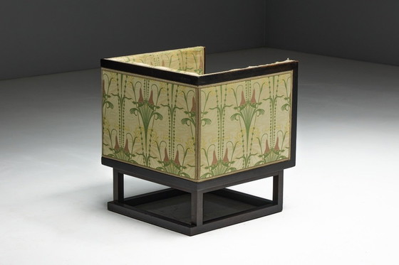 Image 1 of Fauteuils de cabinet par Josef Hoffmann, Autriche, 1903