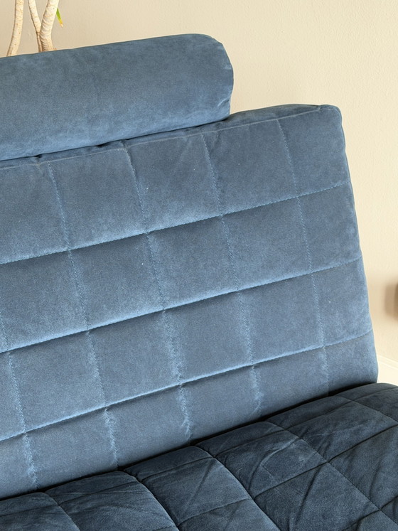 Image 1 of Leolux Volare fauteuil | Design | Velvet blauw