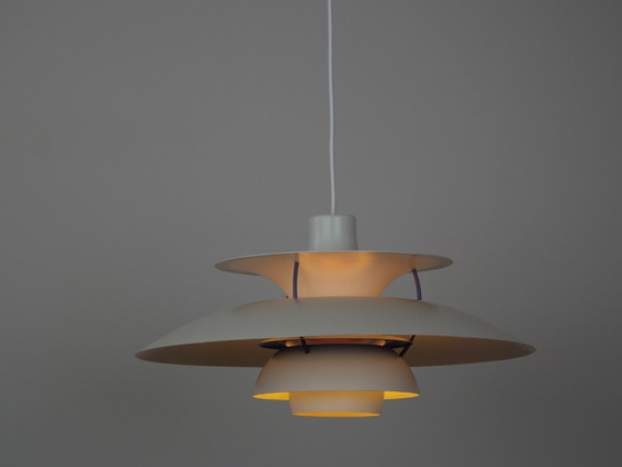 Lampada a sospensione vintage PH 5 di Poul Henningsen, Louis Poulsen, Danimarca, 1958 – Lampade a sospensione (photo 3 of 11)