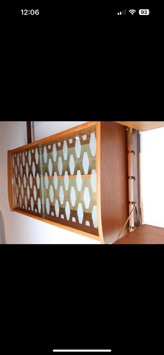 Image 1 of Rare unité murale Ergo norvégienne Texmon Blindheim, 1960