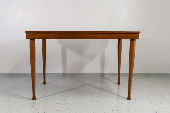 Uitschuifbare vintage eettafel ontworpen door M. Grabiński, Polen, jaren 60 – Wood (photo 6 of 15)