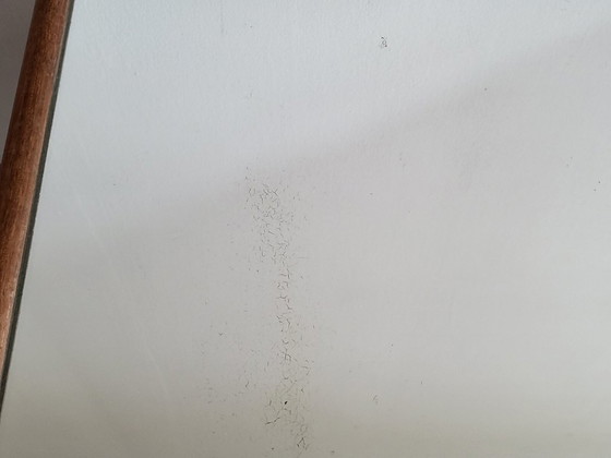 Image 1 of Vintage Art Deco Coffee Table/Side Table in Walnut, Oak & Glass with Mirror, 193040