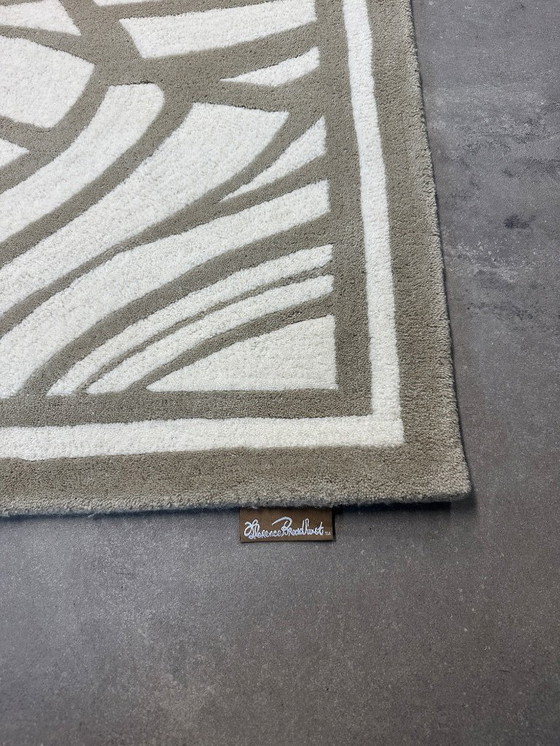 Image 1 of Brink and Campman FB rug, Japanese Fans Ivory 200x280