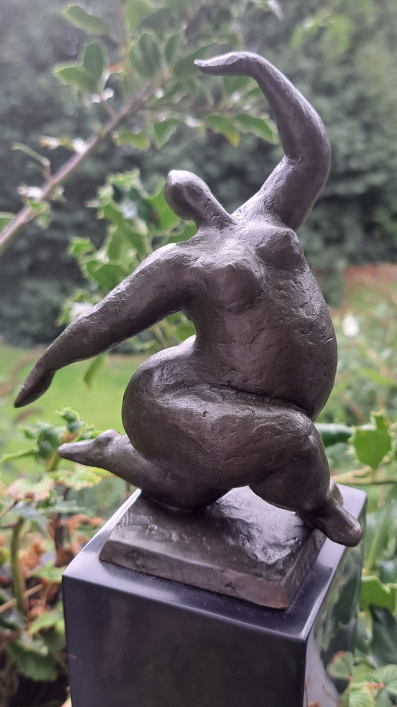 Danza Con Me, Sculture In Bronzo Su Marmo – Bronze (photo 6 of 9)