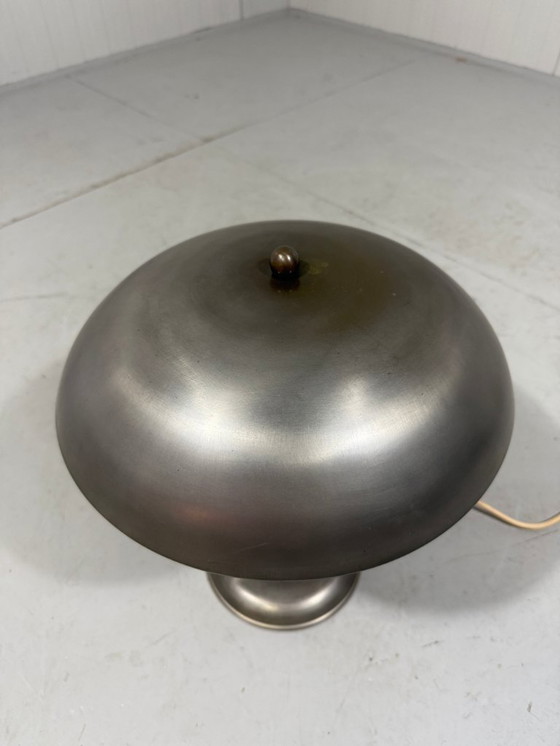 Image 1 of Lámpara de escritorio cromada, lámpara de mesa, 1930