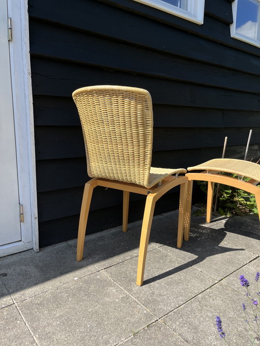 6 x Ligne rosette chairs