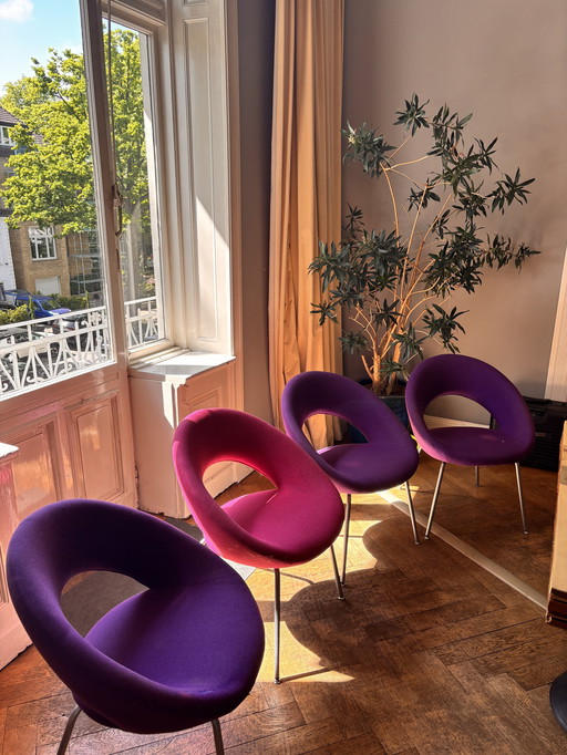 4 Artifort chairs model Nina