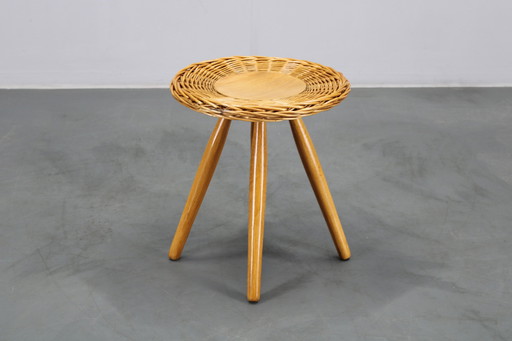 1970s Jan Kalous Wooden Stool for ULUV, Czechoslovakia 