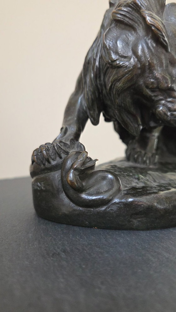 Scultura in bronzo Antonin-Louis BARYE (1796-1875) – Antoine-Louis Barye, Arte (photo 10 of 15)