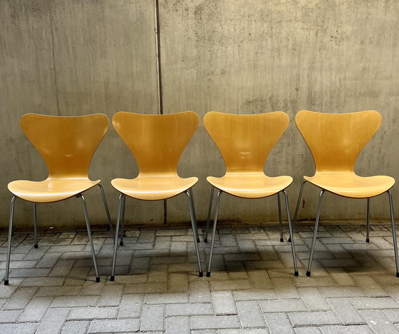 Image 1 of 4 x sedia a farfalla Arne Jacobsen.