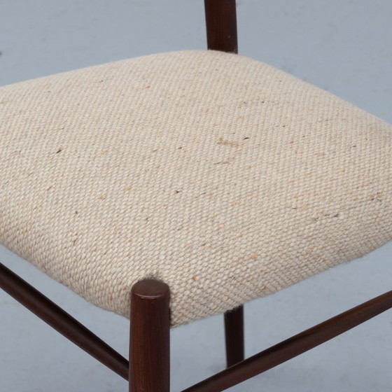 Image 1 of Ensemble de chaises de salle à manger Lübke années 60
