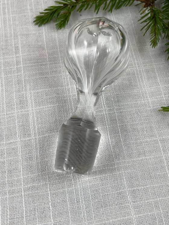 Image 1 of Franse handgeslepen kristallen karaf – stijl begin 20e eeuw