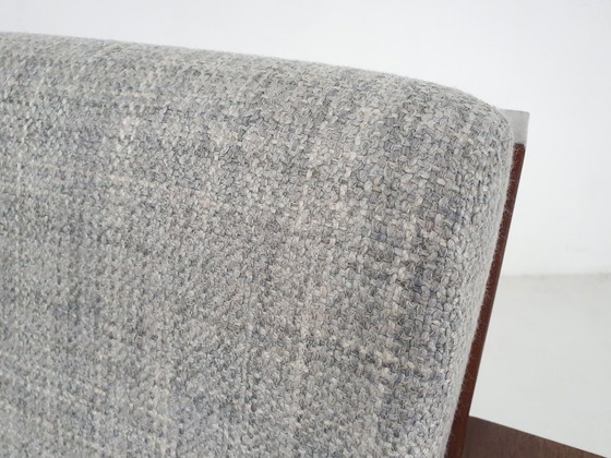 Image 1 of Mid-century minimalistic sofa in teak, Attributed to Harry de Groot for Leolux, The Netherlands 1950's