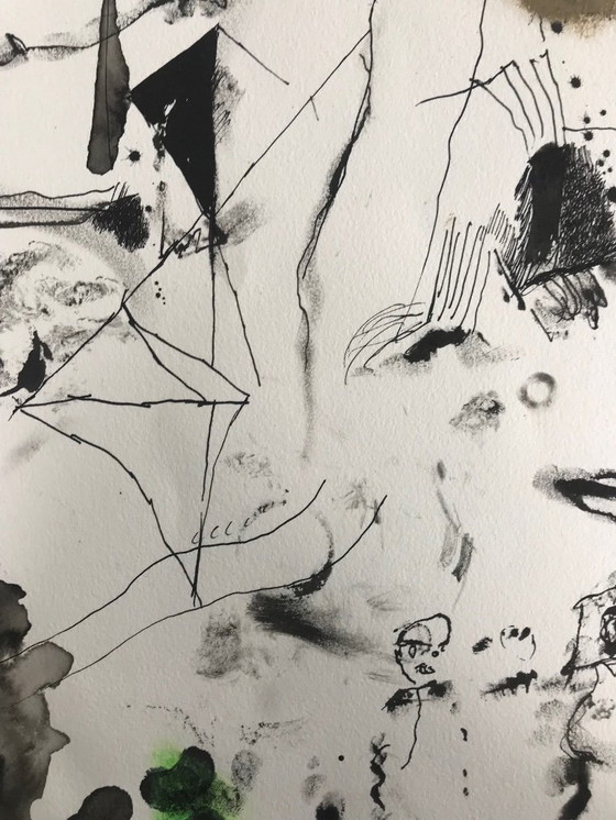 Image 1 of Jef Diederen, gouache 1999