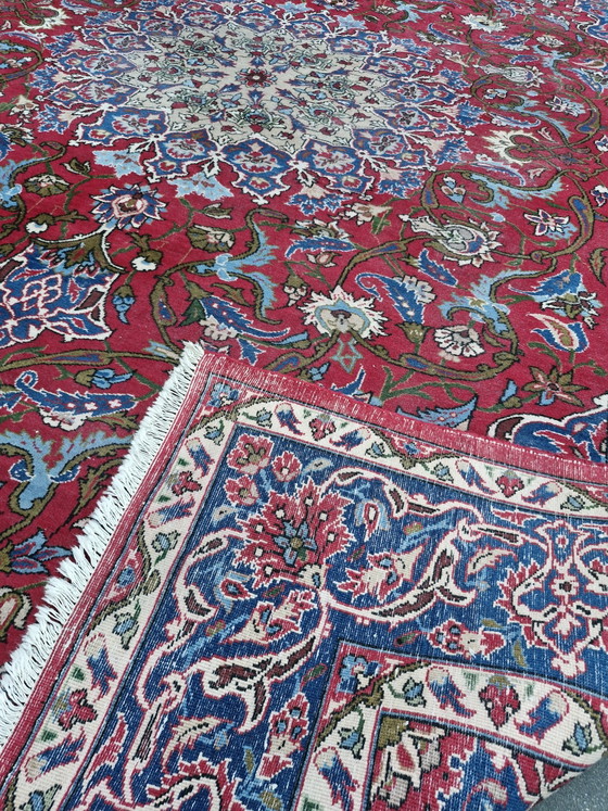 Hand-knotted Kashan rug 350x258 – Rugs & carpets, Cotton, Wool (photo 14 of 15)