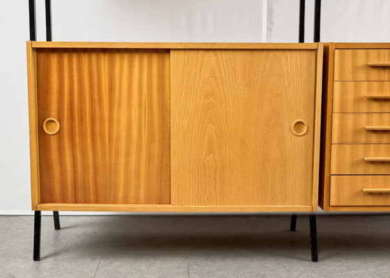 Vintage Modulaire Wandkast, jaren 60, Tsjechoslowakije – Wood (photo 18 of 24)