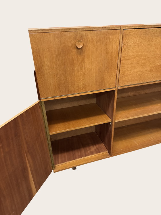 Image 1 of Vintage highboard dressoir met secretaire 