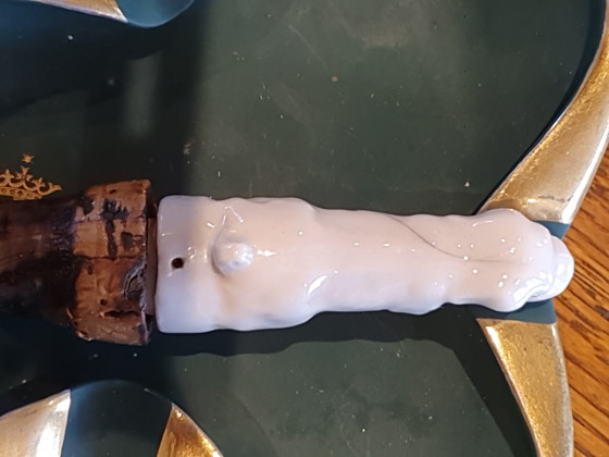 Image 1 of Tapón vertedor de cerámica Art Déco