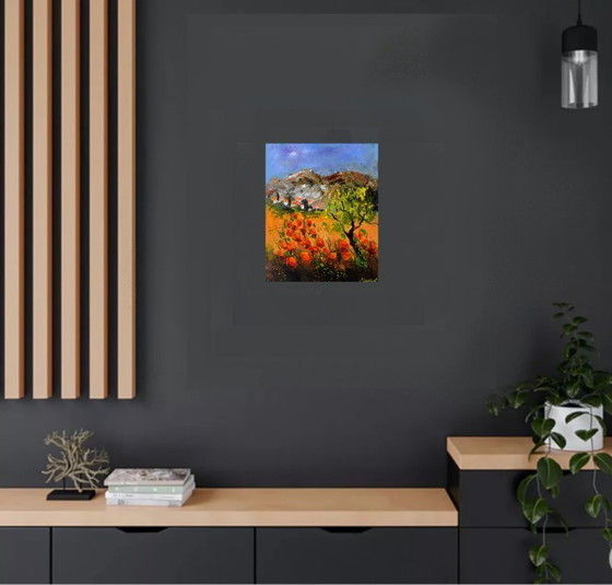 Image 1 of Papaveri rossi in Provenza