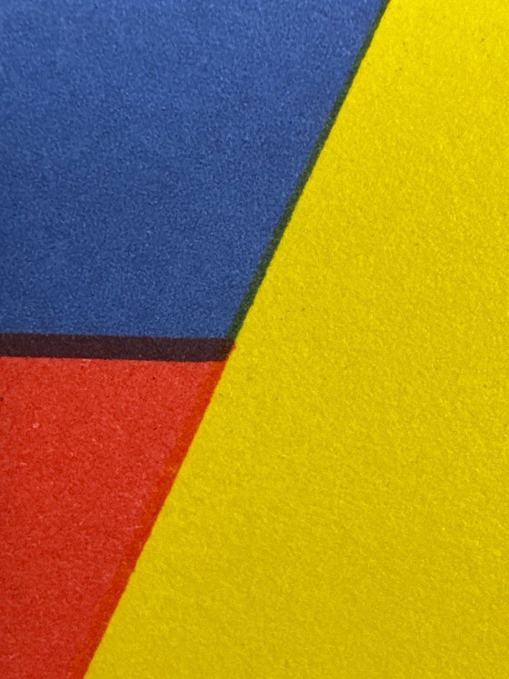 Image 1 of Bauhaus Weimar 1968 – Affiche d'exposition vintage originale d'Artur Liebig – Design Bauhaus – 81 x 57,5 ​​cm
