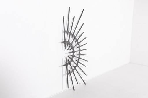 1980’s Sculptural Brutalist door fixture/wall art