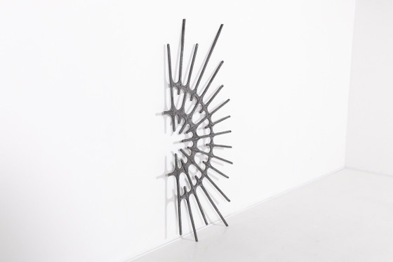 Image 1 of 1980’s Sculptural Brutalist door fixture/wall art
