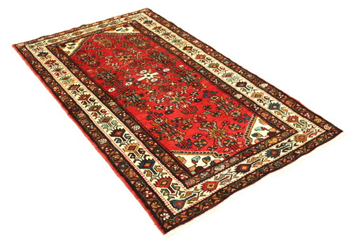 Origineel Perzisch Vloerkleed Nomadisch & Dorpskleed Hamadan 197 X 112 Cm Top Conditie