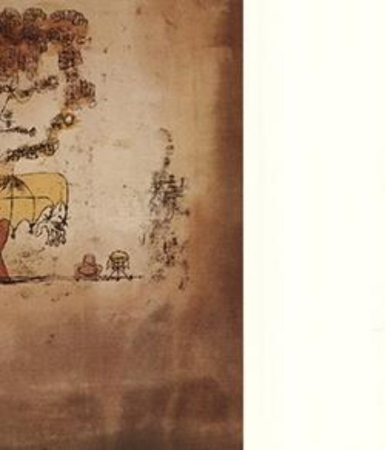 Image 1 of Paul Klee – Sganrelle (1922) | Lámina de arte figurativo abstracto de la Bauhaus