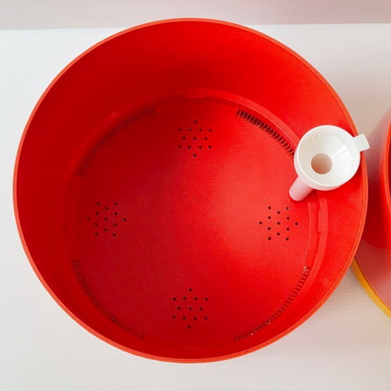 Image 1 of COPPIA DI VASI ROTONDI VINTAGE 1970 NENA BALSARI VASTILL BY-REFLEX ANNI '70