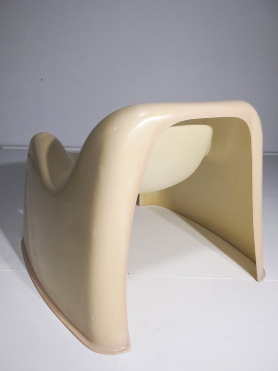 Image 1 of Artemide Toga Chair 1 van Sergio Mazza / Gebroken wit / Patent aangevraagd