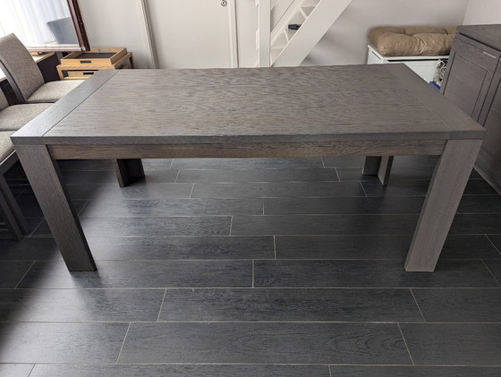 Image 1 of Set da pranzo (tavolo, 6 sedie, credenza, set di specchi)