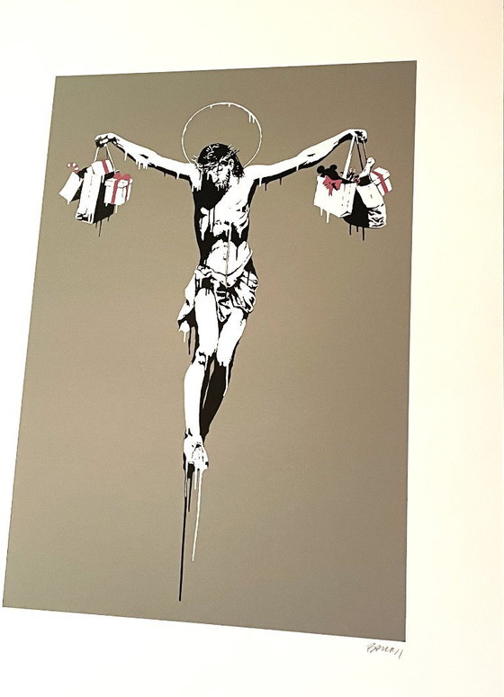 Image 1 of Banksy (1974) - On the Cross