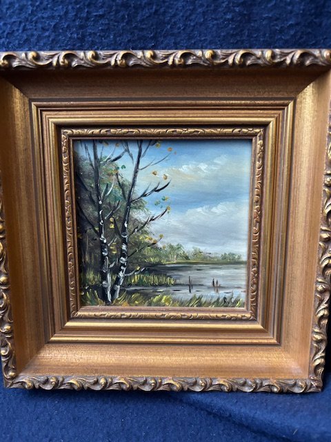 Image 1 of Schilderijen Kunstschilder R Van Geel (20ste Eeuw)